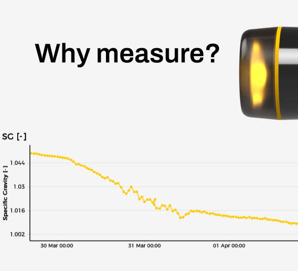 Float Pro digital hydrometer: learn from your fermentation