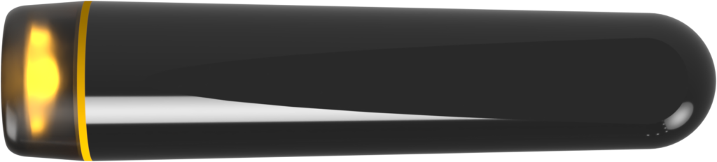 Float Pro digital hydrometer showing yellow RGB LED status light